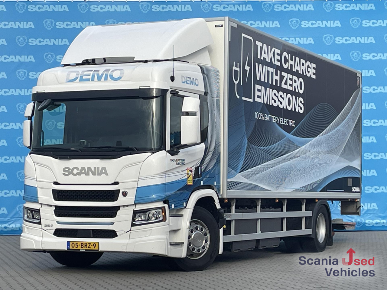 SCANIA 25P BEV B4x2NA ELECTRIC TAIL LIFT 2.5T 760X250X264 - Kapalı kasa kamyon, Elektrikli kamyon: fotoğraf 1 SCANIA 25P BEV B4x2NA ELECTRIC TAIL LIFT 2.5T 760X250X264 - Kapalı kasa kamyon, Elektrikli kamyon: fotoğraf 1
