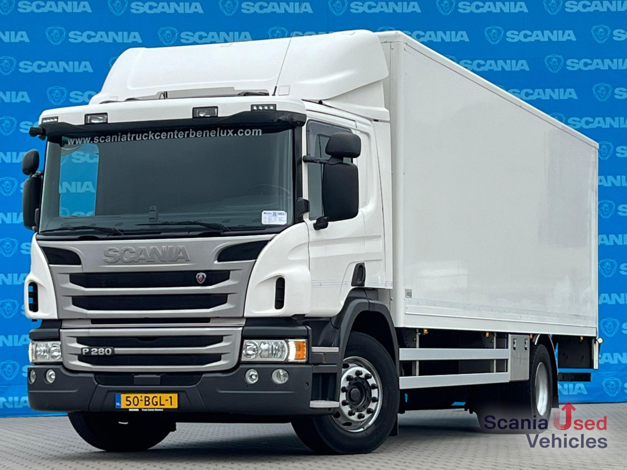 SCANIA P 280 DB4x2MNA TAILLIFT 2T BOX 750x249x230cm - Kapalı kasa kamyon: fotoğraf 1 SCANIA P 280 DB4x2MNA TAILLIFT 2T BOX 750x249x230cm - Kapalı kasa kamyon: fotoğraf 1