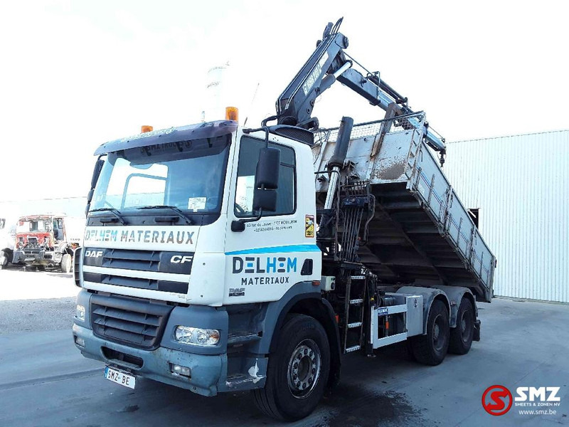 DAF 85 CF 380 Hiab 200-3 No remote tractor-tipper - Damperli kamyon, Vinçli kamyon: fotoğraf 2 DAF 85 CF 380 Hiab 200-3 No remote tractor-tipper - Damperli kamyon, Vinçli kamyon: fotoğraf 2