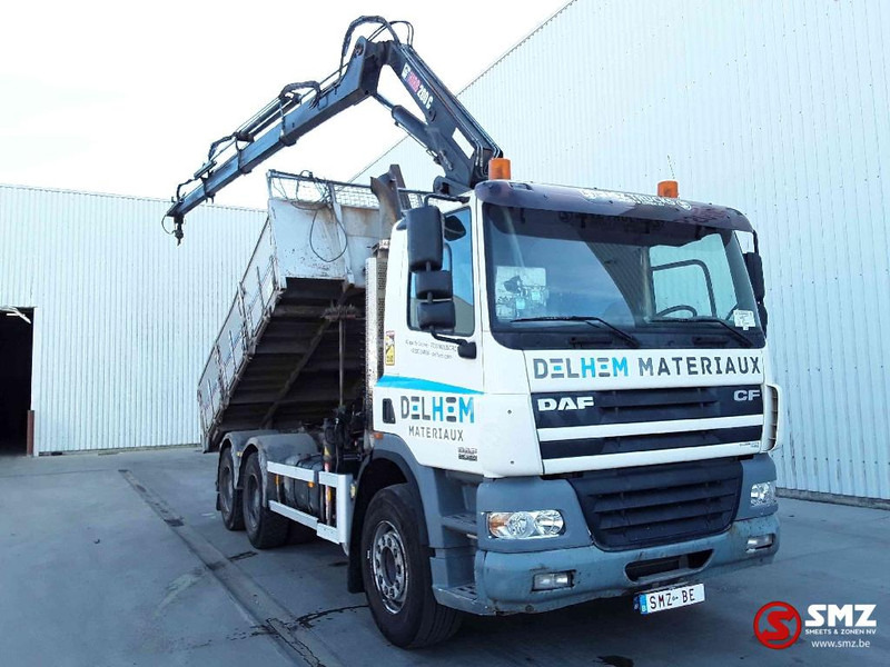 DAF 85 CF 380 Hiab 200-3 No remote tractor-tipper - Damperli kamyon, Vinçli kamyon: fotoğraf 1 DAF 85 CF 380 Hiab 200-3 No remote tractor-tipper - Damperli kamyon, Vinçli kamyon: fotoğraf 1