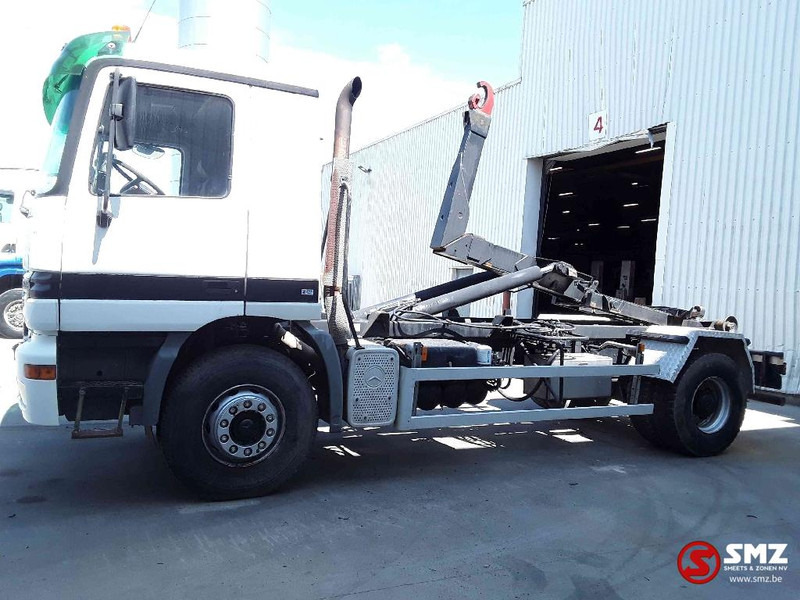 Konteynır taşıyıcı/ Yedek karoser kamyon Mercedes-Benz Actros 1831 manual lames airco belgium truck: fotoğraf 5