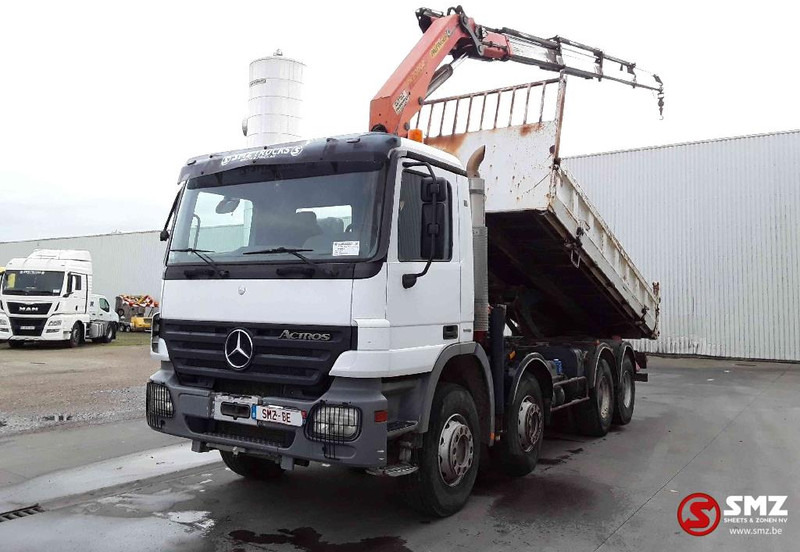 Mercedes-Benz Actros 4144 palfinber pk2002/4Ext remote - Damperli kamyon, Vinçli kamyon: fotoğraf 3 Mercedes-Benz Actros 4144 palfinber pk2002/4Ext remote - Damperli kamyon, Vinçli kamyon: fotoğraf 3