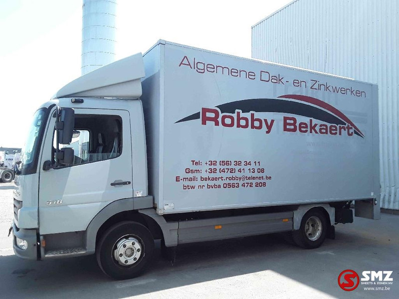 Mercedes-Benz Atego 918 - Kapalı kasa kamyon: fotoğraf 5 Mercedes-Benz Atego 918 - Kapalı kasa kamyon: fotoğraf 5