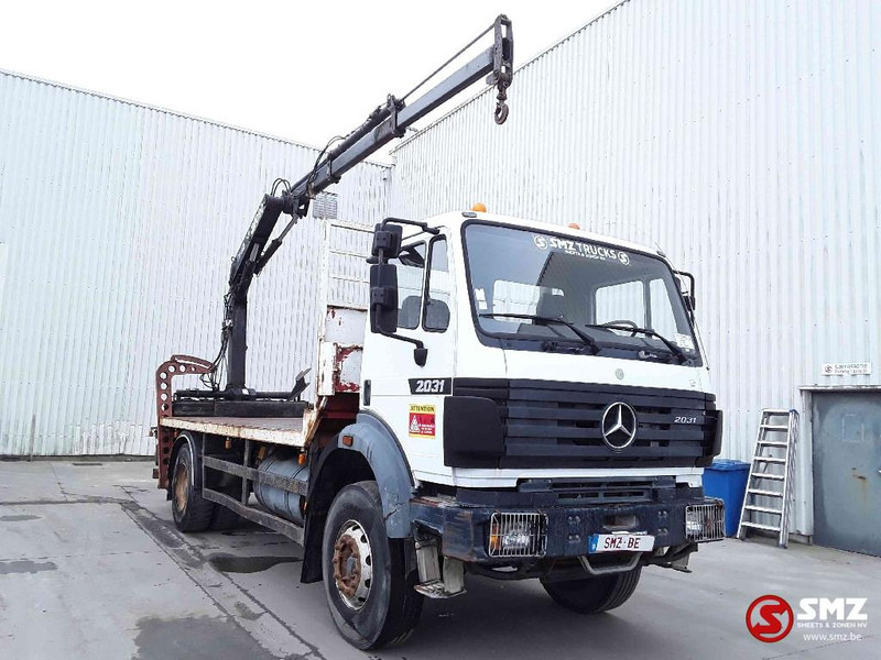 Mercedes-Benz SK 1831 hiab 090 lames - Sal/ Açık kasa kamyon, Vinçli kamyon: fotoğraf 1 Mercedes-Benz SK 1831 hiab 090 lames - Sal/ Açık kasa kamyon, Vinçli kamyon: fotoğraf 1