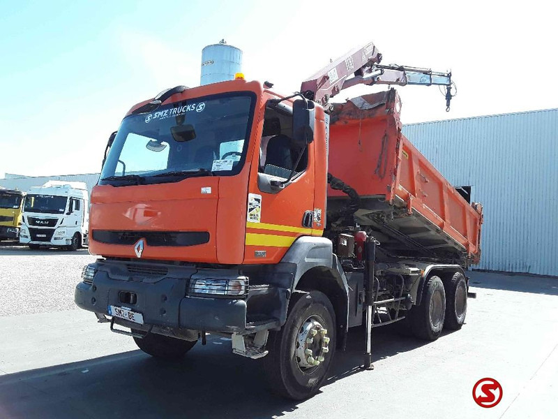 Renault Kerax 320 hmf 1113 - Damperli kamyon, Vinçli kamyon: fotoğraf 3 Renault Kerax 320 hmf 1113 - Damperli kamyon, Vinçli kamyon: fotoğraf 3