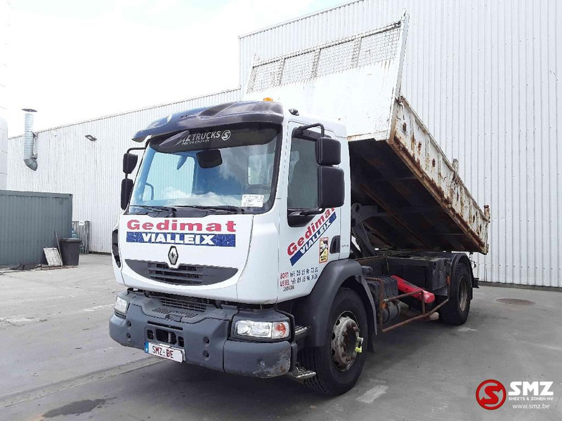 Renault Midlum 280 lames steel 250'km - Damperli kamyon: fotoğraf 3 Renault Midlum 280 lames steel 250'km - Damperli kamyon: fotoğraf 3