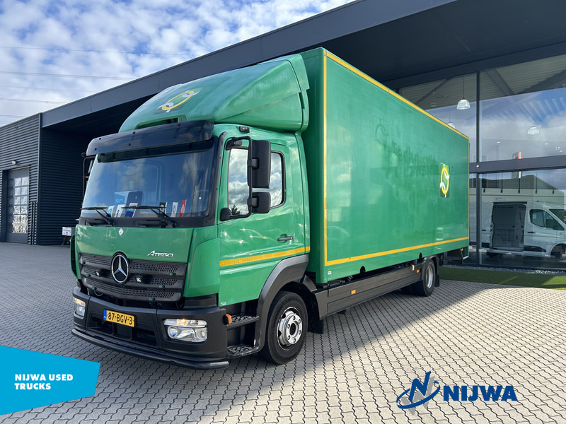 Mercedes-Benz Atego Laadklep + Zijdeur - Kapalı kasa kamyon: fotoğraf 1 Mercedes-Benz Atego Laadklep + Zijdeur - Kapalı kasa kamyon: fotoğraf 1