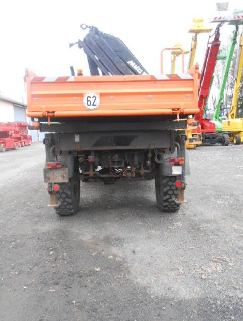 Unimog U1450 427/11 mit Kran - Damperli kamyon, Vinçli kamyon: fotoğraf 5 Unimog U1450 427/11 mit Kran - Damperli kamyon, Vinçli kamyon: fotoğraf 5