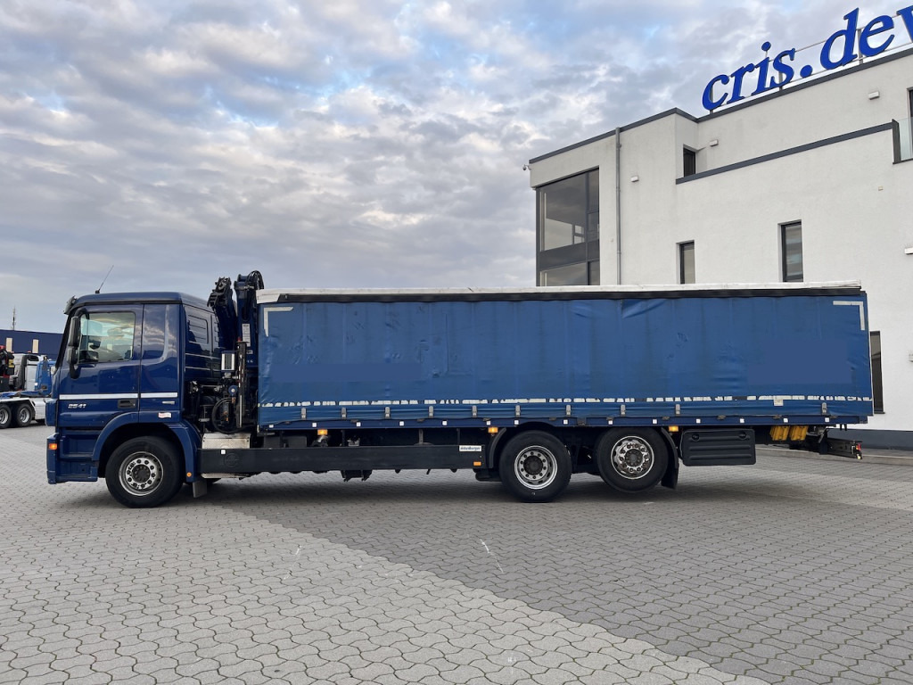 Mercedes-Benz 2541 6x2 Atlas 135.2E Pritsche 8,20 m - Tenteli kamyon, Vinçli kamyon: fotoğraf 5 Mercedes-Benz 2541 6x2 Atlas 135.2E Pritsche 8,20 m - Tenteli kamyon, Vinçli kamyon: fotoğraf 5