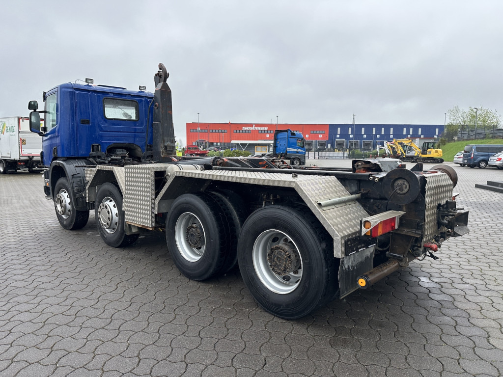 Scania P124 420 8x4 Multilift 26 t | Retarder - Kancalı yükleyici kamyon: fotoğraf 5 Scania P124 420 8x4 Multilift 26 t | Retarder - Kancalı yükleyici kamyon: fotoğraf 5