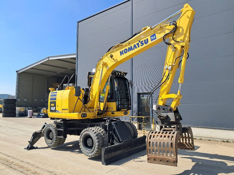 Komatsu PW148-10 - Tekerlekli ekskavatör: fotoğraf 1 Komatsu PW148-10 - Tekerlekli ekskavatör: fotoğraf 1