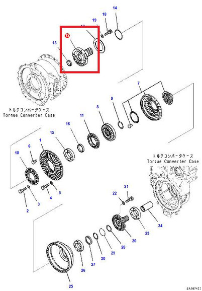 Komatsu WA800-8 SHAFT 42C-13-22520 - Vites kutusu - İş makinaları: fotoğraf 2 Komatsu WA800-8 SHAFT 42C-13-22520 - Vites kutusu - İş makinaları: fotoğraf 2