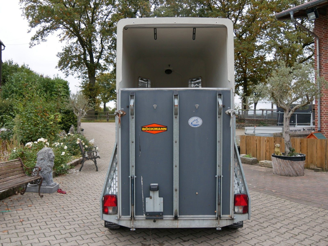 Böckmann Uno - Hayvan nakil aracı römork: fotoğraf 2 Böckmann Uno - Hayvan nakil aracı römork: fotoğraf 2