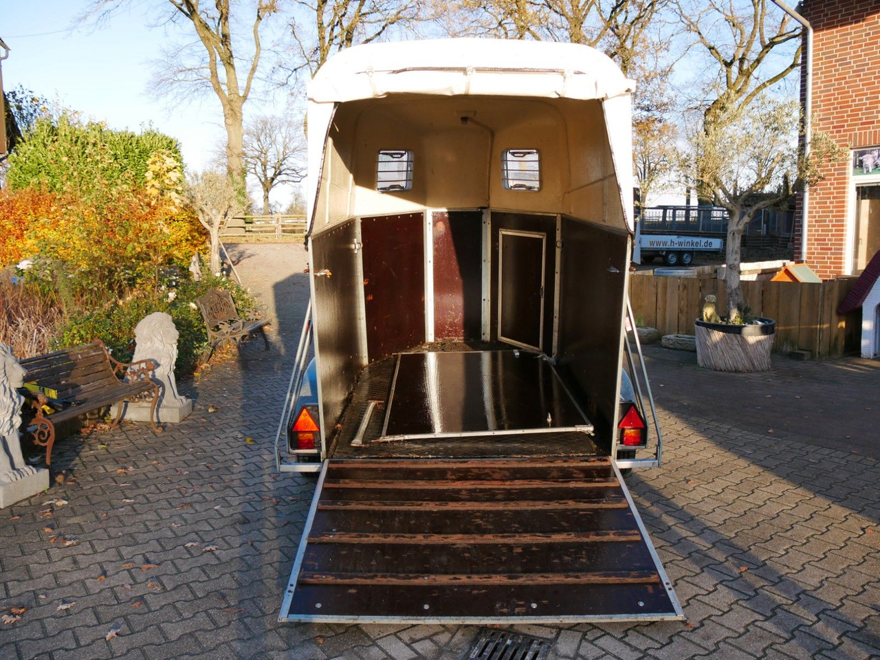 Holz Poly 2 Pferde - Hayvan nakil aracı römork: fotoğraf 3 Holz Poly 2 Pferde - Hayvan nakil aracı römork: fotoğraf 3