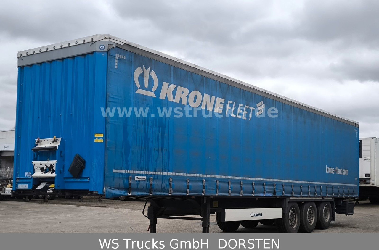 Krone SD 27 Planauflieger mit Edscha | ABS, EBS, XL - Tenteli dorse: fotoğraf 2 Krone SD 27 Planauflieger mit Edscha | ABS, EBS, XL - Tenteli dorse: fotoğraf 2