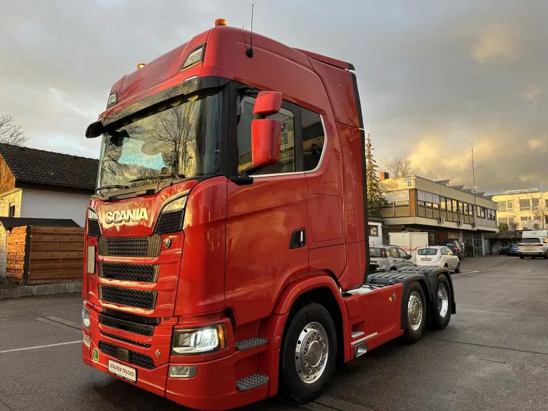 Yeni Çekici Scania S580 V8 6X2/4 TOPZUSTAND! Intarder*E6*: fotoğraf 1