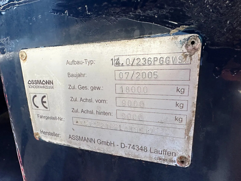 Tanker römork Diversen ASSMANN SAUG / DRUCK CHEMIE V4A EDELSTAHL: fotoğraf 11