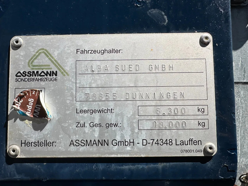 Tanker römork Diversen ASSMANN SAUG / DRUCK CHEMIE V4A EDELSTAHL: fotoğraf 13