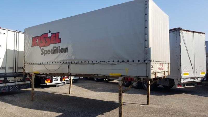 Krone 2 x 7,45m XL12642 Wechselbrücken Planen - Tenteli kasa: fotoğraf 1 Krone 2 x 7,45m XL12642 Wechselbrücken Planen - Tenteli kasa: fotoğraf 1