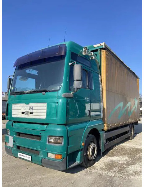 MAN TGA 18.310 BL XXL Jumbo Pritsche Schiebepl. - Tenteli kamyon: fotoğraf 1 MAN TGA 18.310 BL XXL Jumbo Pritsche Schiebepl. - Tenteli kamyon: fotoğraf 1