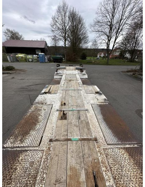 Alçak çerçeveli platform römork Müller-Mitteltal T4 4-Achs Tieflader Radmulden luftgefedert T4 4-Achs Tieflader Radmulden luftgefedert: fotoğraf 14