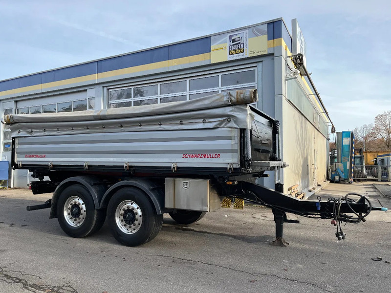 Schwarzmüller Z2 *3-Seiten-Tandemkipper*Rollplane*Alcoa*19.000 kg* - Damperli römork: fotoğraf 2 Schwarzmüller Z2 *3-Seiten-Tandemkipper*Rollplane*Alcoa*19.000 kg* - Damperli römork: fotoğraf 2