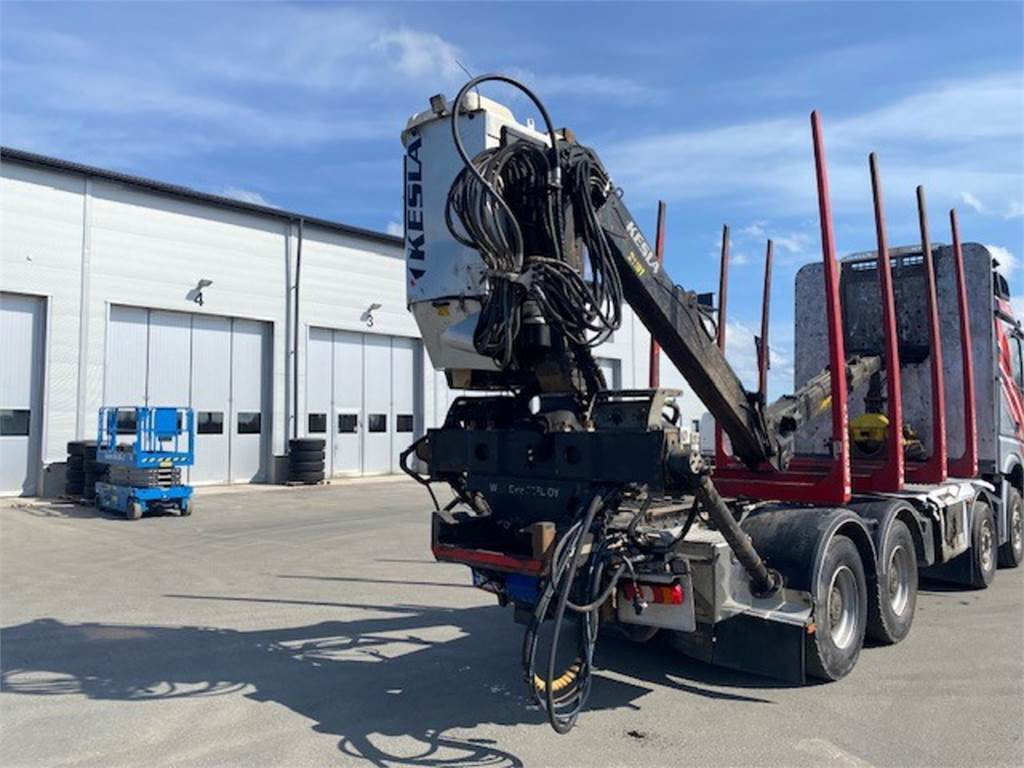 Mercedes-Benz AROCS 3763 8x4/4 Riikonen puuvarustus - Tomruk kamyonu: fotoğraf 3 Mercedes-Benz AROCS 3763 8x4/4 Riikonen puuvarustus - Tomruk kamyonu: fotoğraf 3