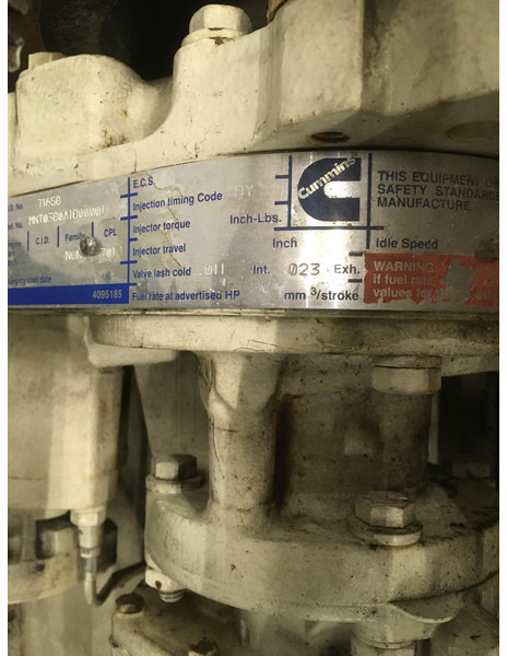 Cummins NTA855M CPL701 USED - İş makinaları: fotoğraf 5 Cummins NTA855M CPL701 USED - İş makinaları: fotoğraf 5