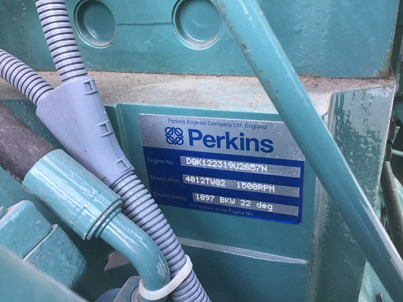 Perkins 4012 TWG2 GENERATOR 1000KVA USED - Elektrikli jeneratör: fotoğraf 5 Perkins 4012 TWG2 GENERATOR 1000KVA USED - Elektrikli jeneratör: fotoğraf 5
