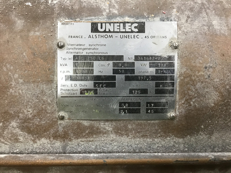 Renault MIDS062030 GENERATOR 130KVA USED - Elektrikli jeneratör: fotoğraf 5 Renault MIDS062030 GENERATOR 130KVA USED - Elektrikli jeneratör: fotoğraf 5