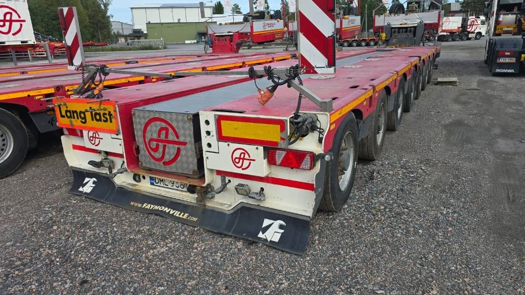 Faymonville Combimax - Alçak çerçeveli platform dorse: fotoğraf 5 Faymonville Combimax - Alçak çerçeveli platform dorse: fotoğraf 5