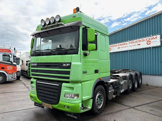DAF XF 105.460 8x2 CHASSIS WITH MULTILIFT SYSTEM (ZF16 MANUAL GEARBOX / MX-BRAKE / 9.000 KG. FRONT-AXLE / LIFT-AXLES / FRIDGE / ETC. - Konteynır taşıyıcı/ Yedek karoser kamyon: fotoğraf 1 DAF XF 105.460 8x2 CHASSIS WITH MULTILIFT SYSTEM (ZF16 MANUAL GEARBOX / MX-BRAKE / 9.000 KG. FRONT-AXLE / LIFT-AXLES / FRIDGE / ETC. - Konteynır taşıyıcı/ Yedek karoser kamyon: fotoğraf 1