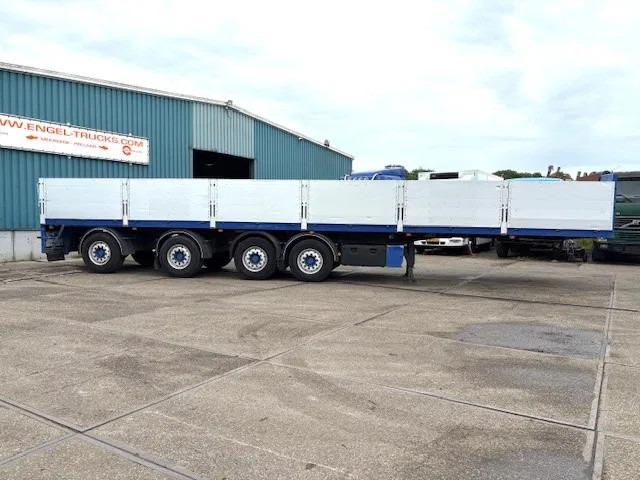 Kwb KWB P-504-STI-H 4-AXLE FLATBED TRAILER (SAF AXLES / 2x STEERING AXLE / 2x LIFT-AXLE / ALUMINIUM SIDE BORDS /ABS-EBS) - Açık/ Sal dorse: fotoğraf 4 Kwb KWB P-504-STI-H 4-AXLE FLATBED TRAILER (SAF AXLES / 2x STEERING AXLE / 2x LIFT-AXLE / ALUMINIUM SIDE BORDS /ABS-EBS) - Açık/ Sal dorse: fotoğraf 4