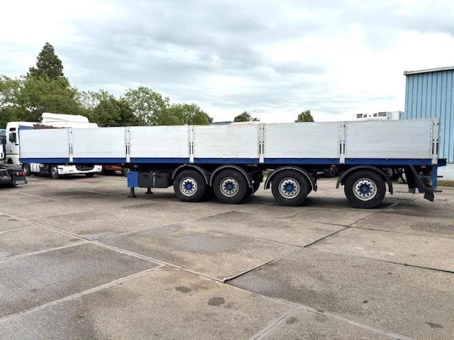 Kwb KWB P-504-STI-H 4-AXLE FLATBED TRAILER (SAF AXLES / 2x STEERING AXLE / 2x LIFT-AXLE / ALUMINIUM SIDE BORDS /ABS-EBS) - Açık/ Sal dorse: fotoğraf 5 Kwb KWB P-504-STI-H 4-AXLE FLATBED TRAILER (SAF AXLES / 2x STEERING AXLE / 2x LIFT-AXLE / ALUMINIUM SIDE BORDS /ABS-EBS) - Açık/ Sal dorse: fotoğraf 5