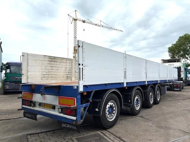 Kwb KWB P-504-STI-H 4-AXLE FLATBED TRAILER (SAF AXLES / 2x STEERING AXLE / 2x LIFT-AXLE / ALUMINIUM SIDE BORDS /ABS-EBS) - Açık/ Sal dorse: fotoğraf 3 Kwb KWB P-504-STI-H 4-AXLE FLATBED TRAILER (SAF AXLES / 2x STEERING AXLE / 2x LIFT-AXLE / ALUMINIUM SIDE BORDS /ABS-EBS) - Açık/ Sal dorse: fotoğraf 3