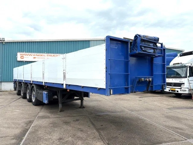 Kwb KWB P-504-STI-H 4-AXLE FLATBED TRAILER (SAF AXLES / 2x STEERING AXLE / 2x LIFT-AXLE / ALUMINIUM SIDE BORDS /ABS-EBS) - Açık/ Sal dorse: fotoğraf 2 Kwb KWB P-504-STI-H 4-AXLE FLATBED TRAILER (SAF AXLES / 2x STEERING AXLE / 2x LIFT-AXLE / ALUMINIUM SIDE BORDS /ABS-EBS) - Açık/ Sal dorse: fotoğraf 2