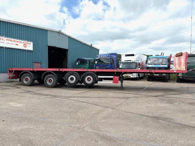 Kwb P-504-STI-H 4-AXLE FLATBED TRAILER (SAF AXLES / 2x STEERING AXLE / 2x LIFT-AXLE / ABS-EBS) - Açık/ Sal dorse: fotoğraf 4 Kwb P-504-STI-H 4-AXLE FLATBED TRAILER (SAF AXLES / 2x STEERING AXLE / 2x LIFT-AXLE / ABS-EBS) - Açık/ Sal dorse: fotoğraf 4