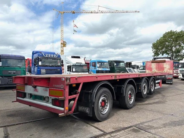 Kwb P-504-STI-H 4-AXLE FLATBED TRAILER (SAF AXLES / 2x STEERING AXLE / 2x LIFT-AXLE / ABS-EBS) - Açık/ Sal dorse: fotoğraf 3 Kwb P-504-STI-H 4-AXLE FLATBED TRAILER (SAF AXLES / 2x STEERING AXLE / 2x LIFT-AXLE / ABS-EBS) - Açık/ Sal dorse: fotoğraf 3