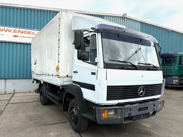 Mercedes-Benz LK 914 (6-CILINDER) WITH TENT BOX (MANUAL GEARBOX / FULL STEEL SUSPENSION / LOADING PLATFORM) - Tenteli kamyon: fotoğraf 2 Mercedes-Benz LK 914 (6-CILINDER) WITH TENT BOX (MANUAL GEARBOX / FULL STEEL SUSPENSION / LOADING PLATFORM) - Tenteli kamyon: fotoğraf 2