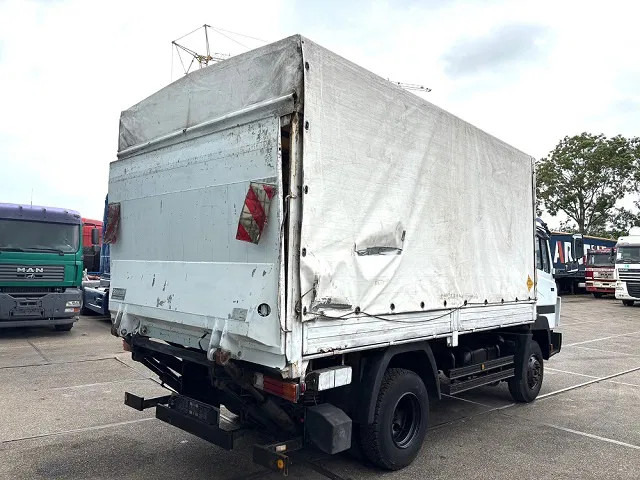 Mercedes-Benz LK 914 (6-CILINDER) WITH TENT BOX (MANUAL GEARBOX / FULL STEEL SUSPENSION / LOADING PLATFORM) - Tenteli kamyon: fotoğraf 3 Mercedes-Benz LK 914 (6-CILINDER) WITH TENT BOX (MANUAL GEARBOX / FULL STEEL SUSPENSION / LOADING PLATFORM) - Tenteli kamyon: fotoğraf 3