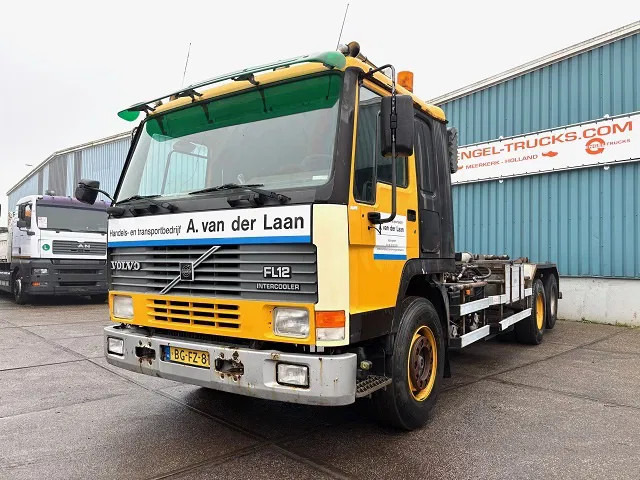Volvo FL 12.380 6x2 A-RIDE (ORIGINAL DUTCH) HOOK-ARM CONTAINER SYSTEM (FULL STEEL SUSPENSION / REDUCTION AXLE / 10 TIRES / 8.000 KG. F - Kancalı yükleyici kamyon: fotoğraf 1 Volvo FL 12.380 6x2 A-RIDE (ORIGINAL DUTCH) HOOK-ARM CONTAINER SYSTEM (FULL STEEL SUSPENSION / REDUCTION AXLE / 10 TIRES / 8.000 KG. F - Kancalı yükleyici kamyon: fotoğraf 1