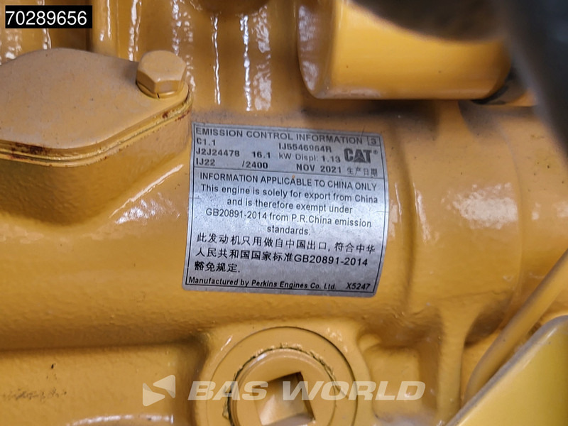 Yeni Mini ekskavatör Caterpillar 301.6: fotoğraf 19