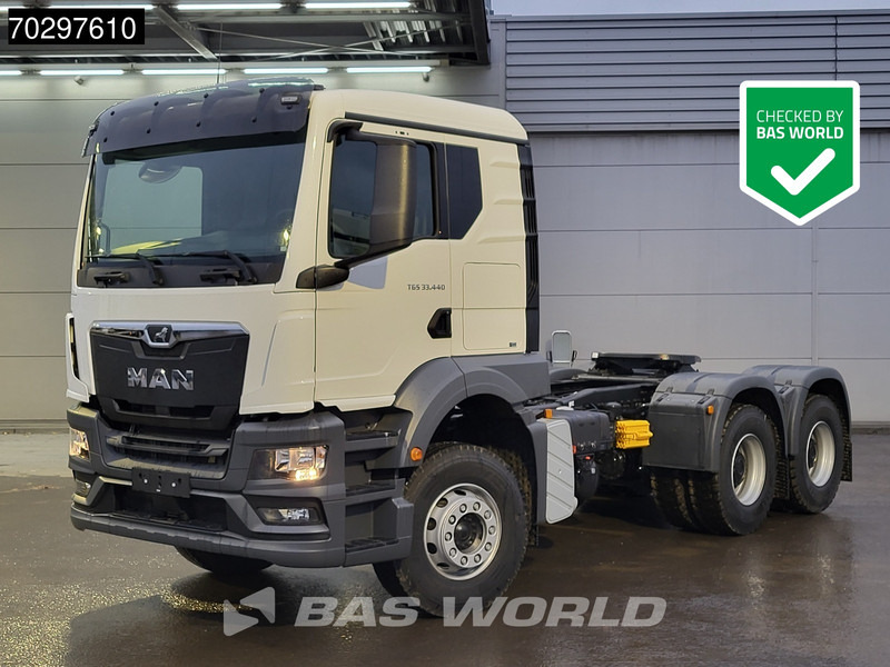 MAN TGS 33.440 6X4 NEW! TN Manual Full-Steel Big-Axle Drumbrakes Euro 2 - Çekici: fotoğraf 1 MAN TGS 33.440 6X4 NEW! TN Manual Full-Steel Big-Axle Drumbrakes Euro 2 - Çekici: fotoğraf 1