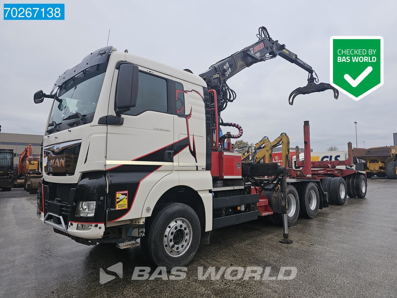 MAN TGX 26.580 6X4 Jonsered 2490 HolzKran Retarder Hiab Crane Big-Axle XL - Çekici: fotoğraf 1 MAN TGX 26.580 6X4 Jonsered 2490 HolzKran Retarder Hiab Crane Big-Axle XL - Çekici: fotoğraf 1