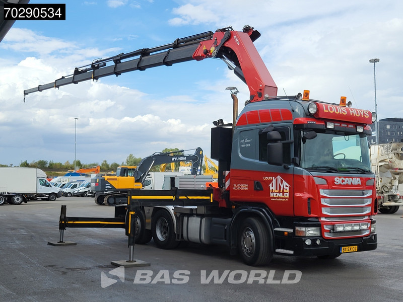 Scania G440 6X2 NL Crane Truck HMF 6020 K8 Kran Winch Retarder Lift-Steering Axle - Çekici: fotoğraf 3 Scania G440 6X2 NL Crane Truck HMF 6020 K8 Kran Winch Retarder Lift-Steering Axle - Çekici: fotoğraf 3