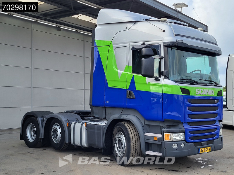 Scania R410 R 6X2 NL-Truck 2xTanks Lift+Lenkachse Standklima Euro 6 - Çekici: fotoğraf 3 Scania R410 R 6X2 NL-Truck 2xTanks Lift+Lenkachse Standklima Euro 6 - Çekici: fotoğraf 3