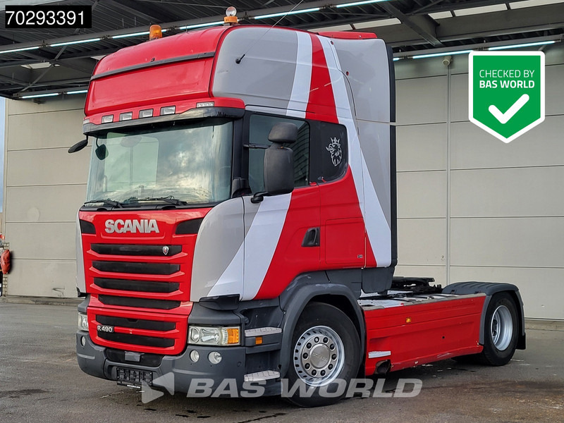 Scania R490 4X2 Retarder Navi Euro 6 - Çekici: fotoğraf 1 Scania R490 4X2 Retarder Navi Euro 6 - Çekici: fotoğraf 1