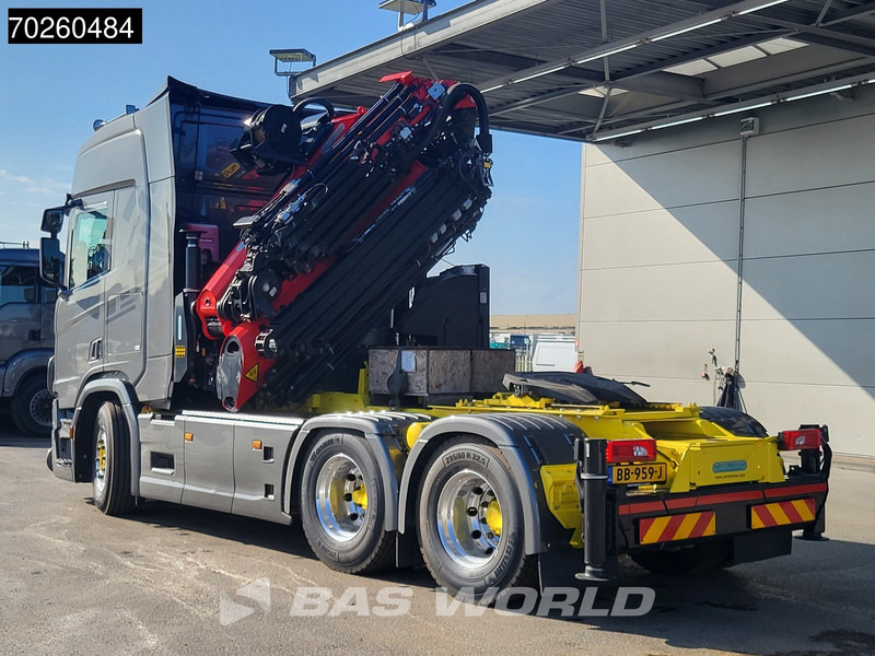 Çekici Scania R540 6X2 FULLY PREPARED NEW Palfinger 370 TEC CRANE + JIB + Winch Retarder: fotoğraf 12