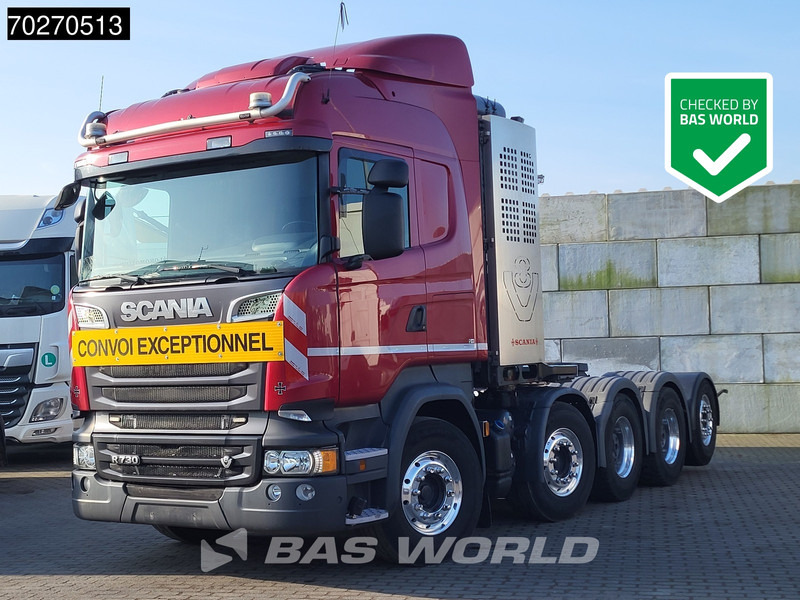 Scania R730 10X4 160T! Retarder 2x Tanks Big-Axle Drumbrakes Full-Air Hydraulik Navi Standklima Alcoa's - Çekici: fotoğraf 1 Scania R730 10X4 160T! Retarder 2x Tanks Big-Axle Drumbrakes Full-Air Hydraulik Navi Standklima Alcoa's - Çekici: fotoğraf 1