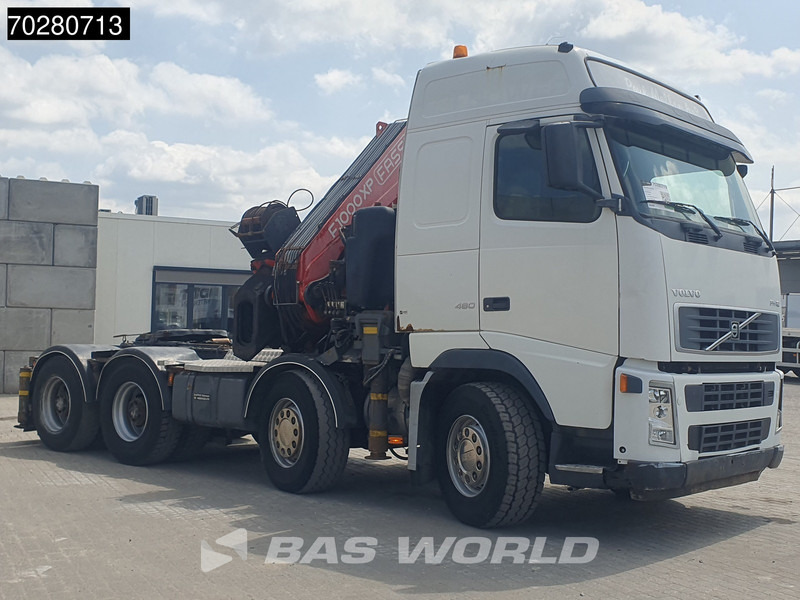 Çekici Volvo FH 460 FH 8X4 Manual Fassi F900A XP.27 Crane+Winch Big-Axle Lenkachse Kran Euro 3: fotoğraf 10